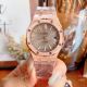 Copy Audemars Piguet Royal Oak Black Dial Rose Gold Watches 37mm Women (3)_th.jpg